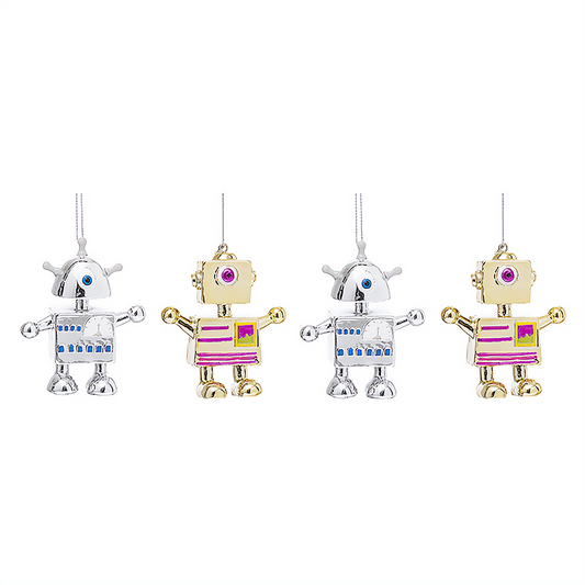 Sospensioni di Noël Pop Robots