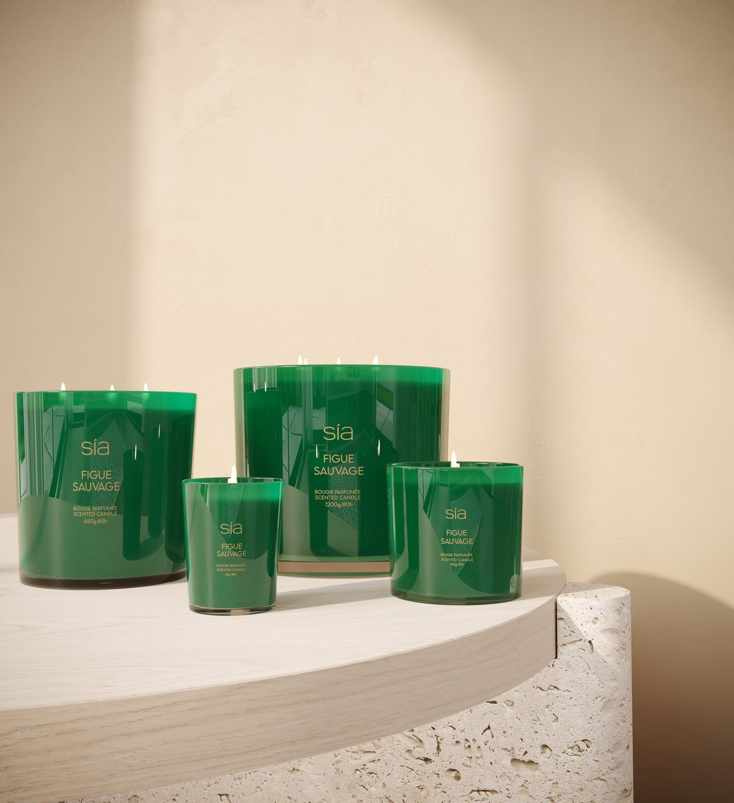 Bougies Parfumées Figue Sauvage