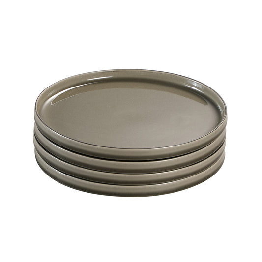 Servizio 4 assiette da dessert Greeny