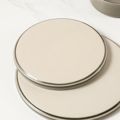 Servizio 4 assiette da dessert Greeny