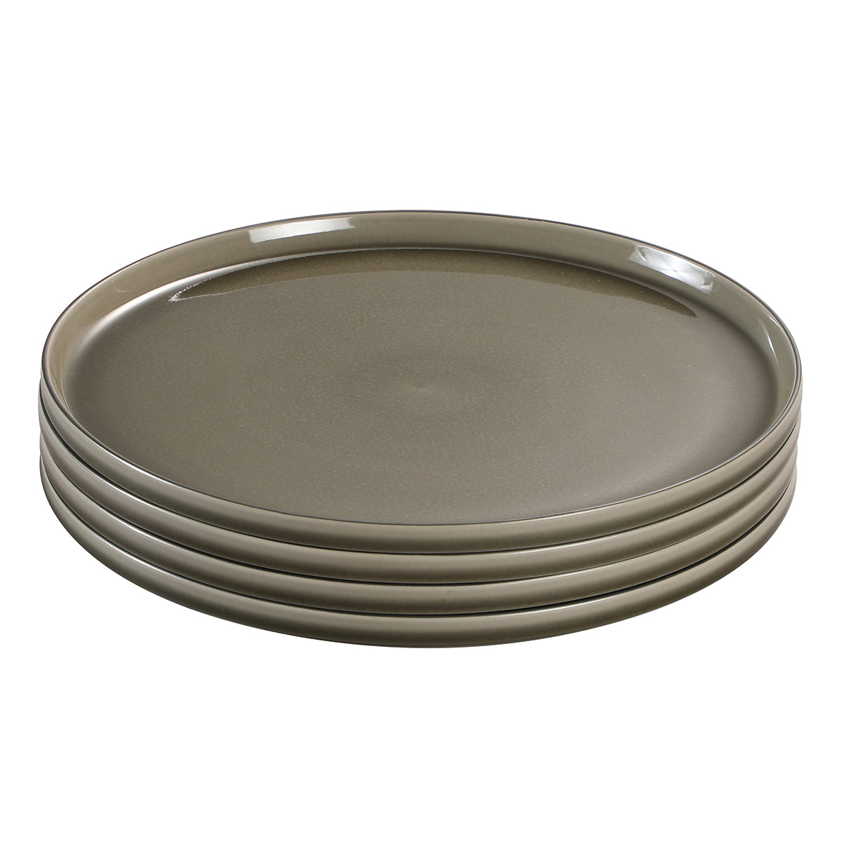 Servizio 4 assiette piatti Greeny