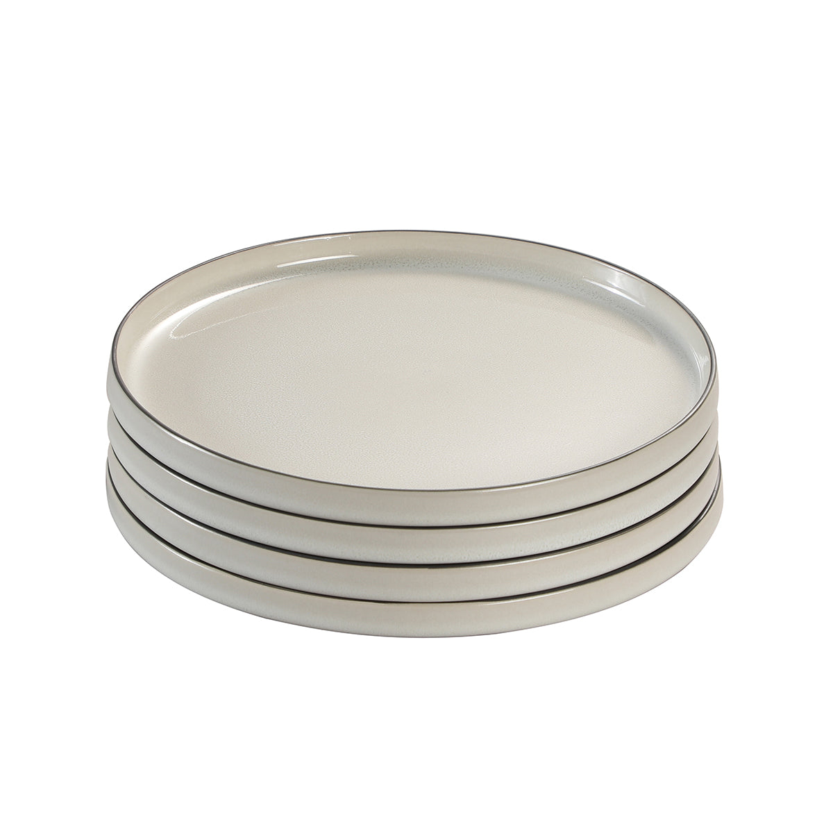 Servizio 4 assiette da dessert Cremoso