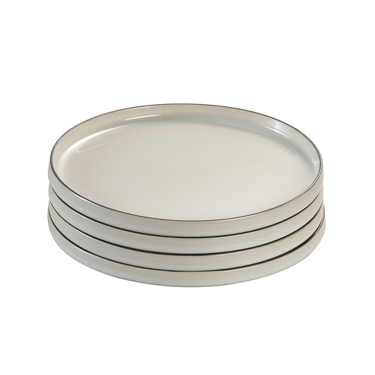 Servizio 4 assiette da dessert Cremoso