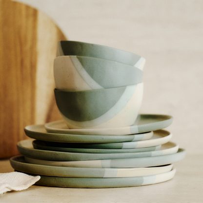 Servizio 4 assiette piatti Matty