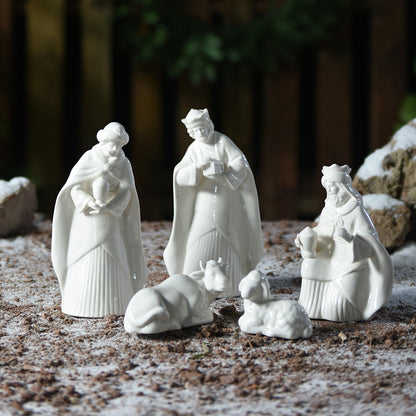 Crèche de Noël in porcellana Molly