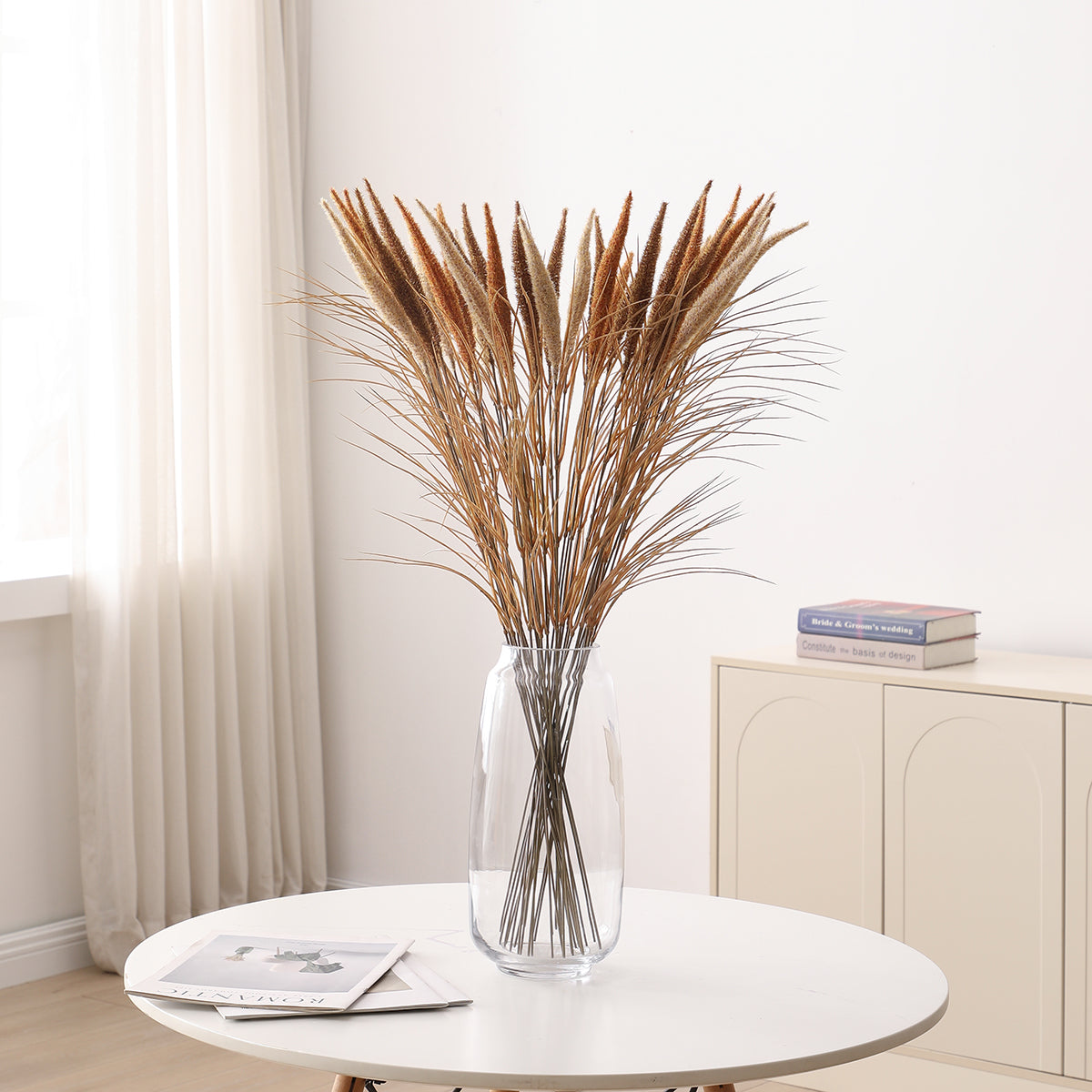 Bouquet di Pampa 7 tiges 80 cm