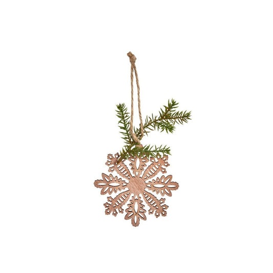 Sospensione di Noël Flocon Natura