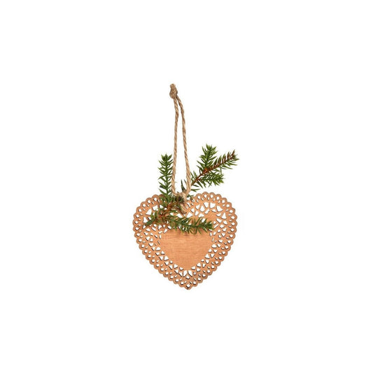 Sospensione di Noël Cœur Natura