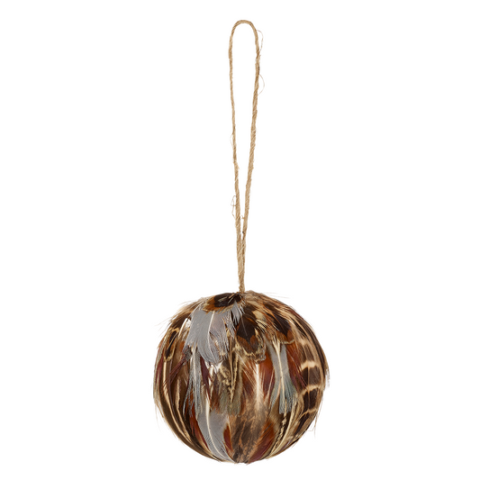 Boule de Noël Plumes