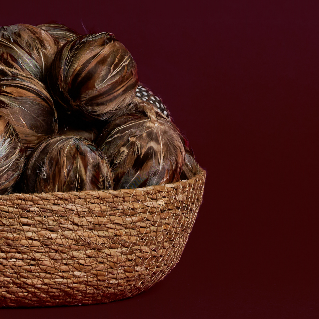 Boule de Noël Plumes
