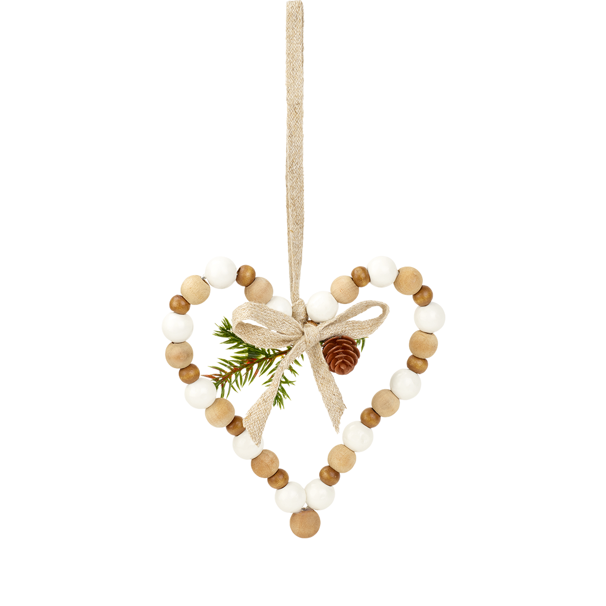 Sospensione di Noël Coeur Natura