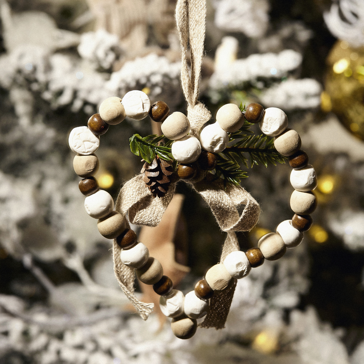 Sospensione di Noël Coeur Natura