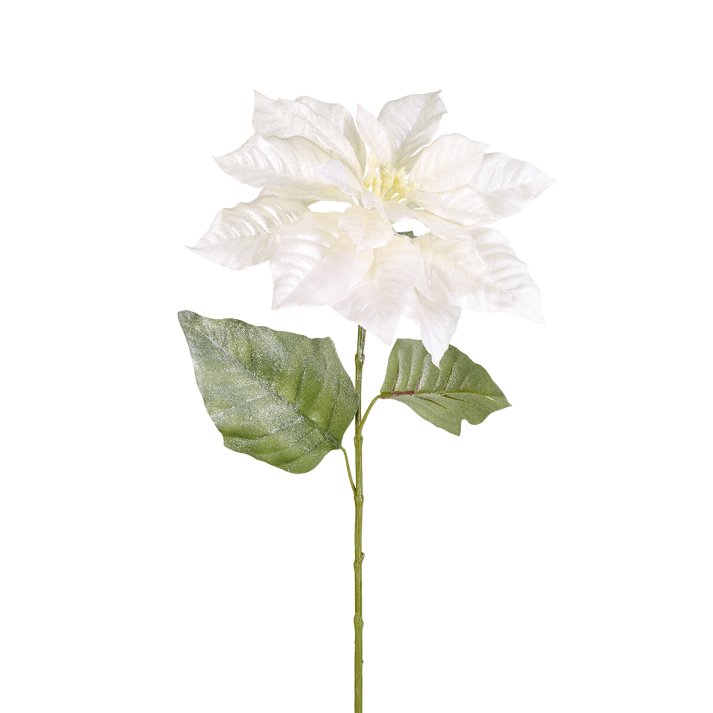 Tige de Poinsettia Pailletée