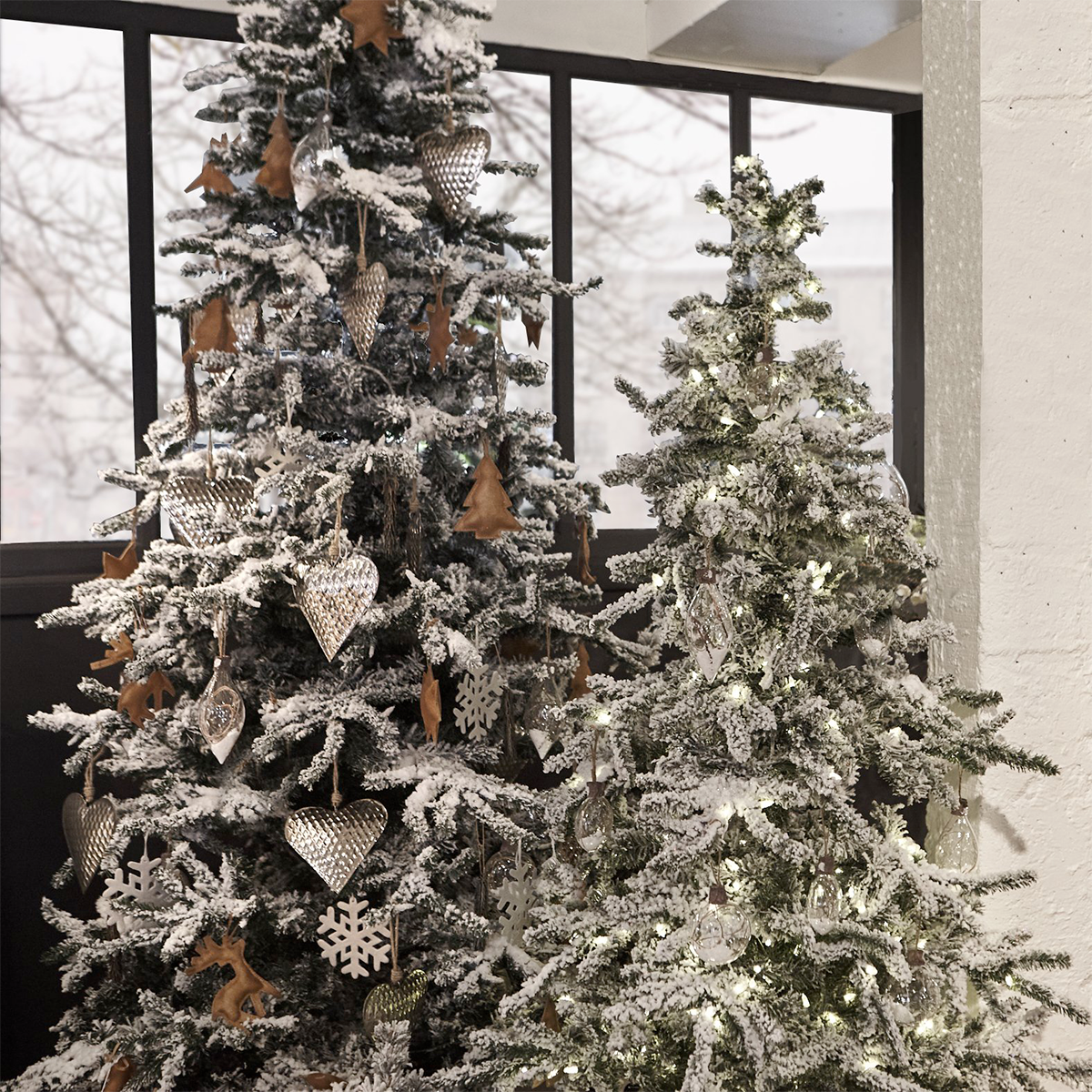 Sospensione di Noël en Cuir Étoile